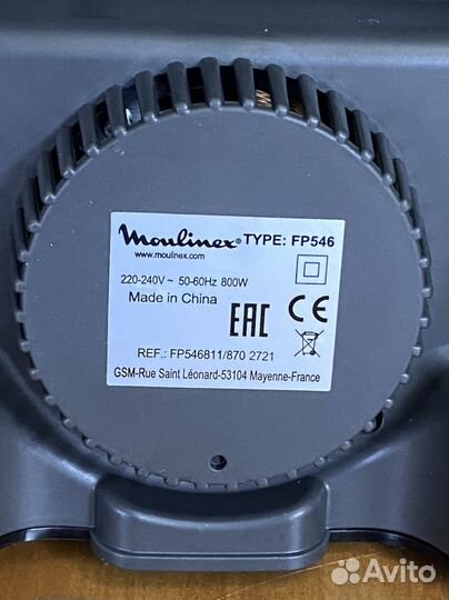 Запчасти для MoullinexFP546811 по частям.Нвый