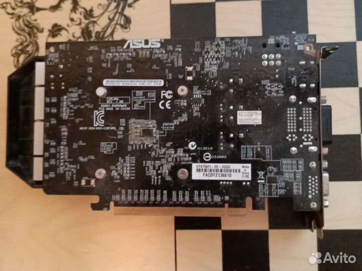 Видеокарта gtx 750ti