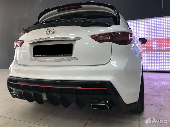 Задний бампер для Infiniti QX70 FX37 2008-2021