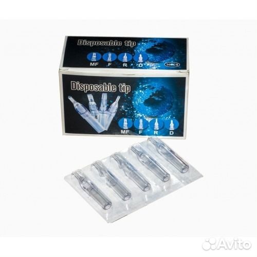 Типсы для тату игл. Носики-лейки RT, FT