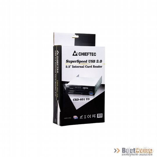 Карт-ридер chieftec CRD-601-U3