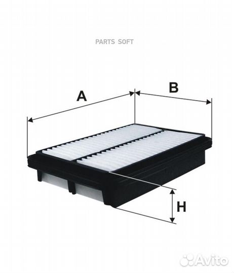 Filtron AP1773 Фильтр воздушный hyundai