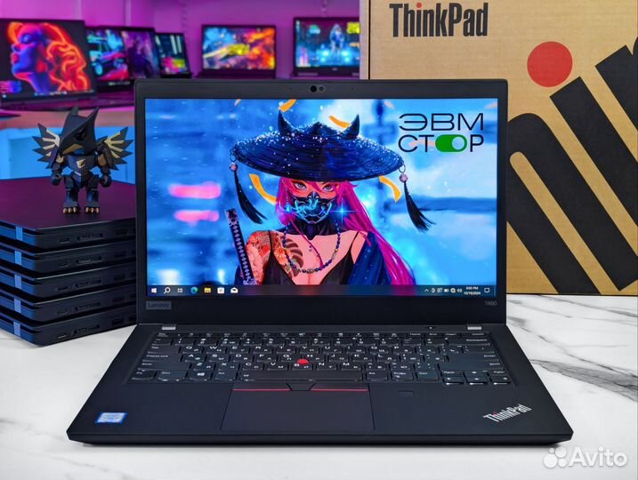 ThinkPad T490 i7-8665U 500 nits 2560 x 1440