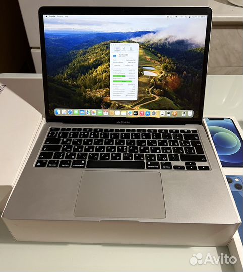 Macbook air m1 8 256 space gray ростест