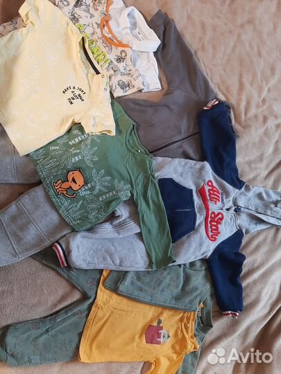 Одежда для мальчика пакетом 80-86 на 12-18 мес
