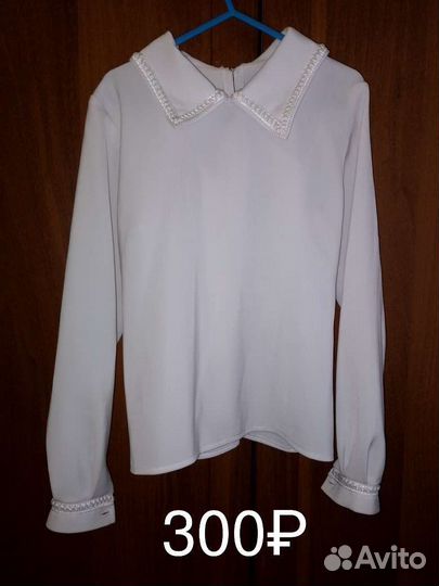 Блузки белые