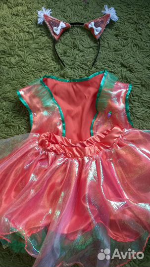 Костюм белки. Ручная работа