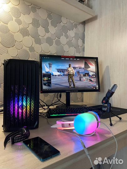 Игровой пк с монитором