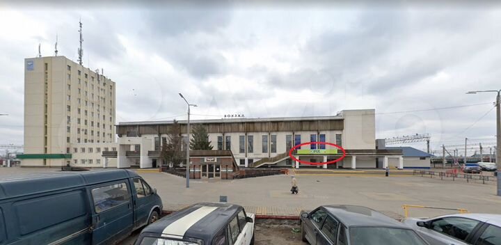 Торговая площадь, от 50 до 256 м² жд вокзал Лиски