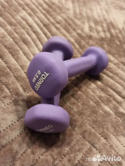 Гантели неопреновые 0,5 кг