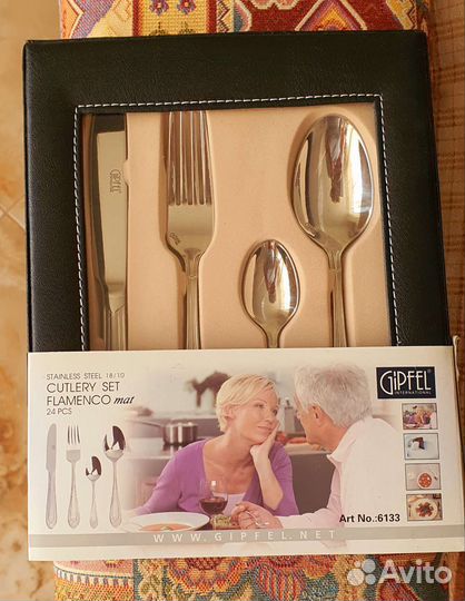 Набор столовых приборов новый