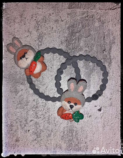 Резинки для волос ручной работы