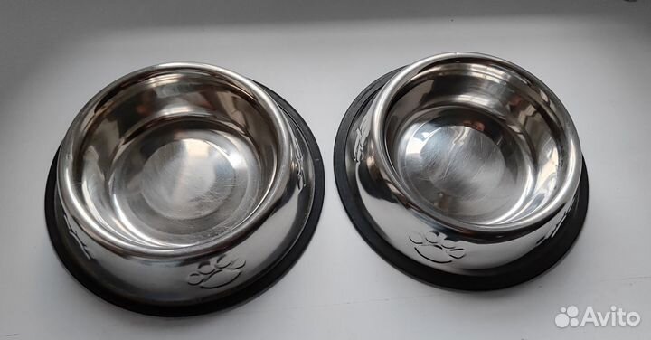 Миски для домашнего питомца из нержавеющей стали