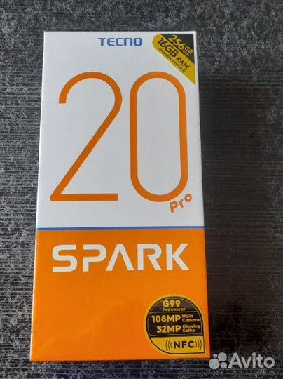 TECNO Spark 20 Pro, 8/256 ГБ