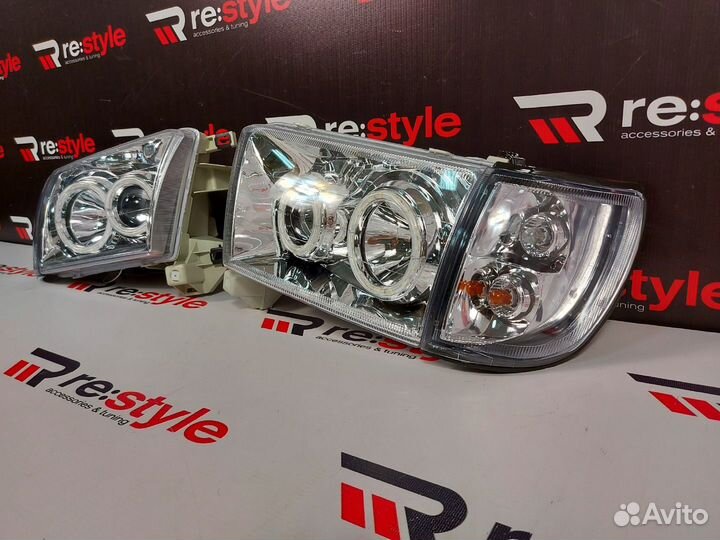 Фары Toyota Hilux Surf 185 LED Белые T2285