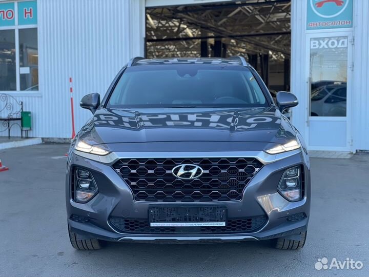 Hyundai Santa Fe 2.0 AT, 2018, 61 046 км