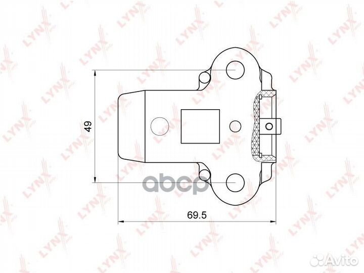 Натяжитель ремня грм PT1029 lynxauto