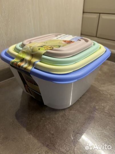 Набор контейнеров 4шт. Контейнера