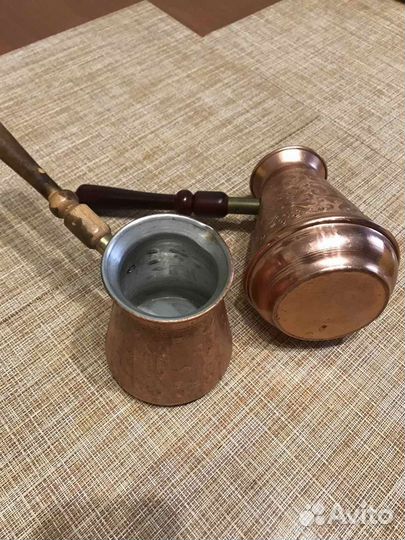 Турки для кофе медные