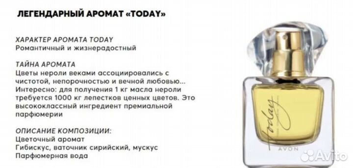 Today парфюм