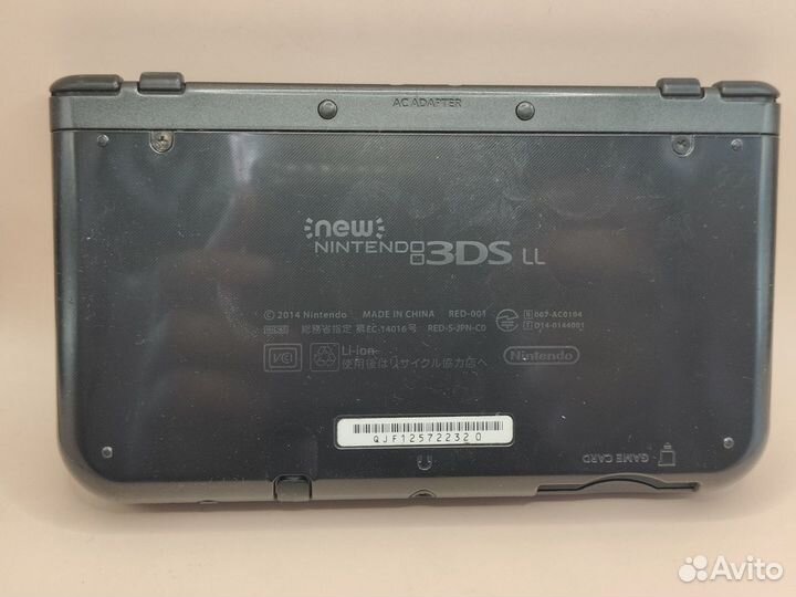 New Nintendo 3DS LL/XL прошитая + флешка на 32