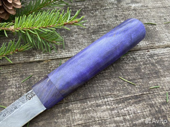 Туристический нож «Манси» Дамасская сталь