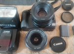 Зеркальный фотоаппарат Canon EOS 400D + доп. набор