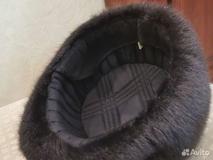 Шапка мужская из нерпы