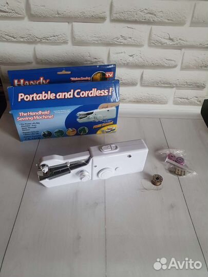 Мини швейная машинка, чудо нить, Handy Stitch