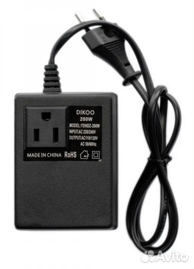 Понижающий трансформатор 220-110 в