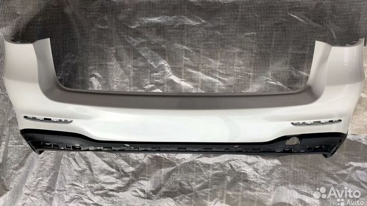 Бампер задний Mercedes GLC 300 рестайлинг AMG 2019