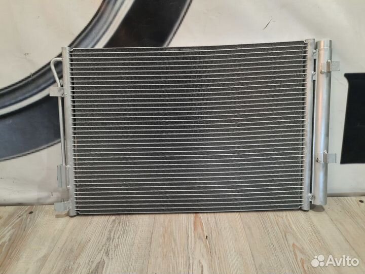 Радиатор кондиционера Hyundai solaris
