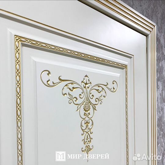 Двери межкомнатные «Изабелла золото» в рассрочку