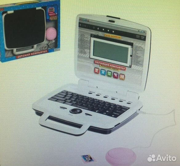 Компьютер обучающий детский с картой памяти