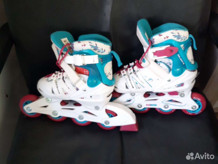 Роликовые коньки детские раздвижные