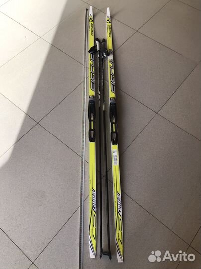 Беговые лыжи fisher 200см
