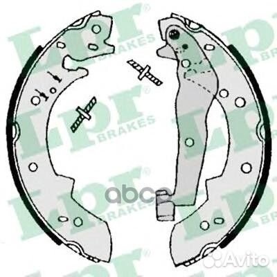 Комплект тормозных колодок 07050 07050 Lpr