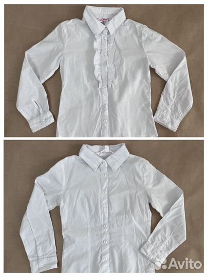 Одежда вещи для девочки 122 рубашка юбка платье