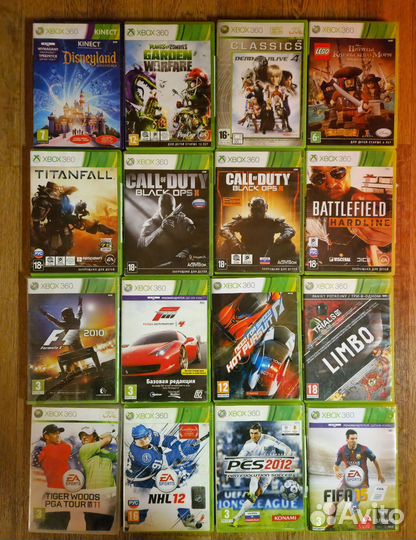 Игры на Xbox 360/One (Список)