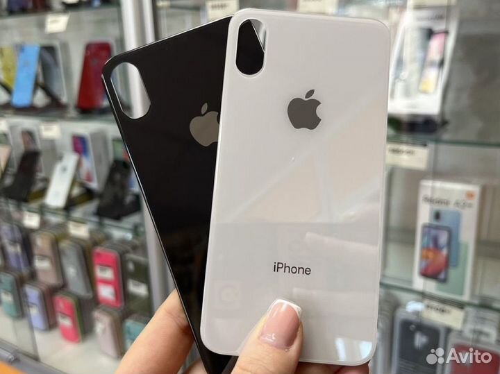 Крышки для iPhone X с установкой
