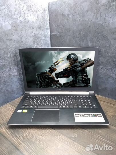 Игровой Acer 8GB + GeForce 940MX 2GB + SSD + HDD