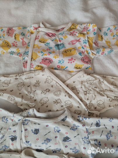 Распашенки для новорожденных