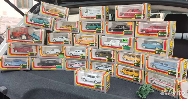 Модели, запчати, коробки СССР