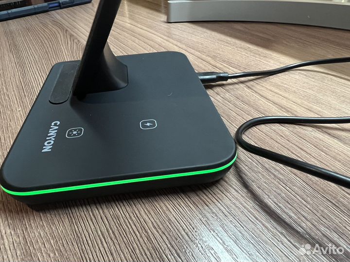 Беспроводная зарядка Canyon 3в1 Qi CNS-WCS303B