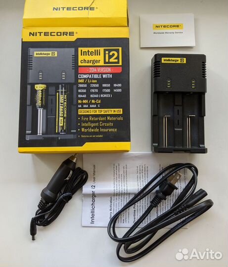 Универсальное зарядное устройство Nitecore IC i2