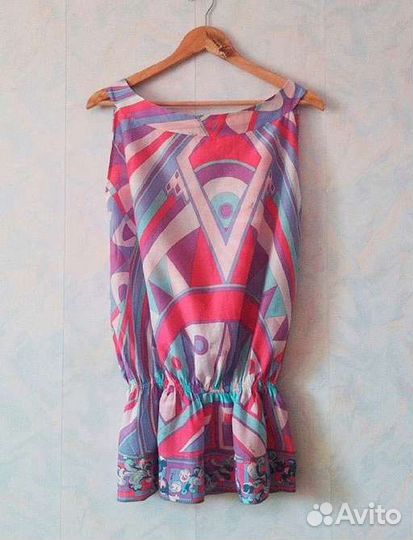 Шелковый топ Emilio Pucci