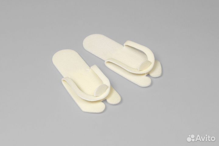 02-779 Однораз. тапочки one size 25пар ппэ белый