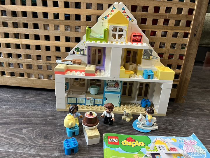 Lego duplo модульный дом 10929
