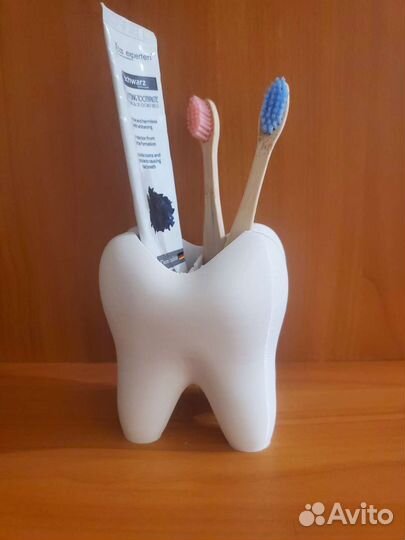 Держатель для детских зубных щёток Зубик