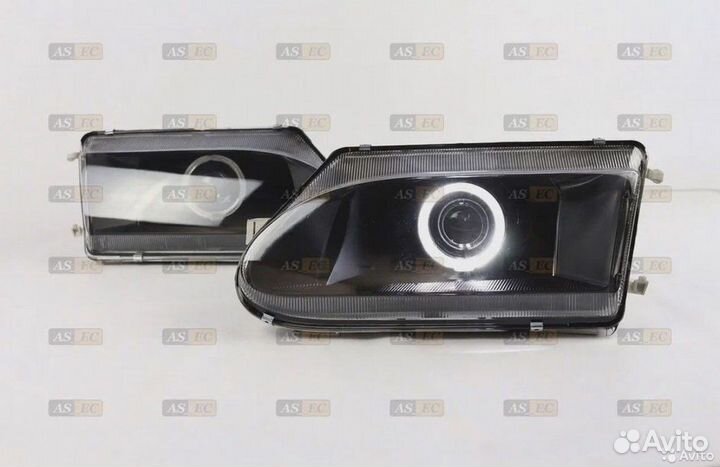 Фары ваз 2113-2115 с круглой би-линзой (Н1) + глаз